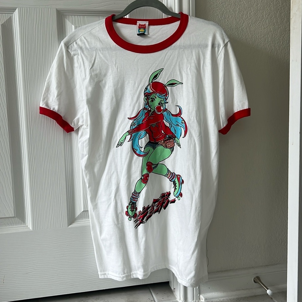 Omocat SAFETY FIRST Ringer Shirt